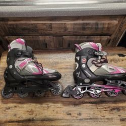 Schwinn Pink&Black Skates  🛼 Size 5-8 Youth 