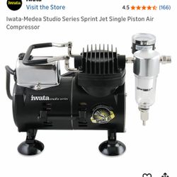 Iwata-Medea Studio Series Sprint Jet Single Piston Air Compressor