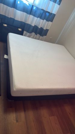 King size mattress and box spring