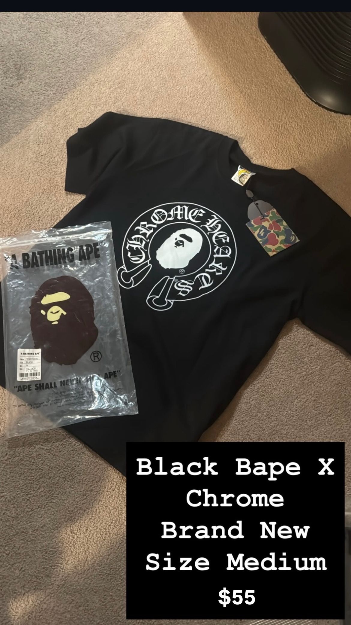 Bape X Chrome