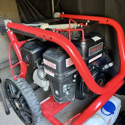 Pressure Washer Set Up