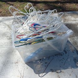 Box Of Shirt & Pant Hangers 