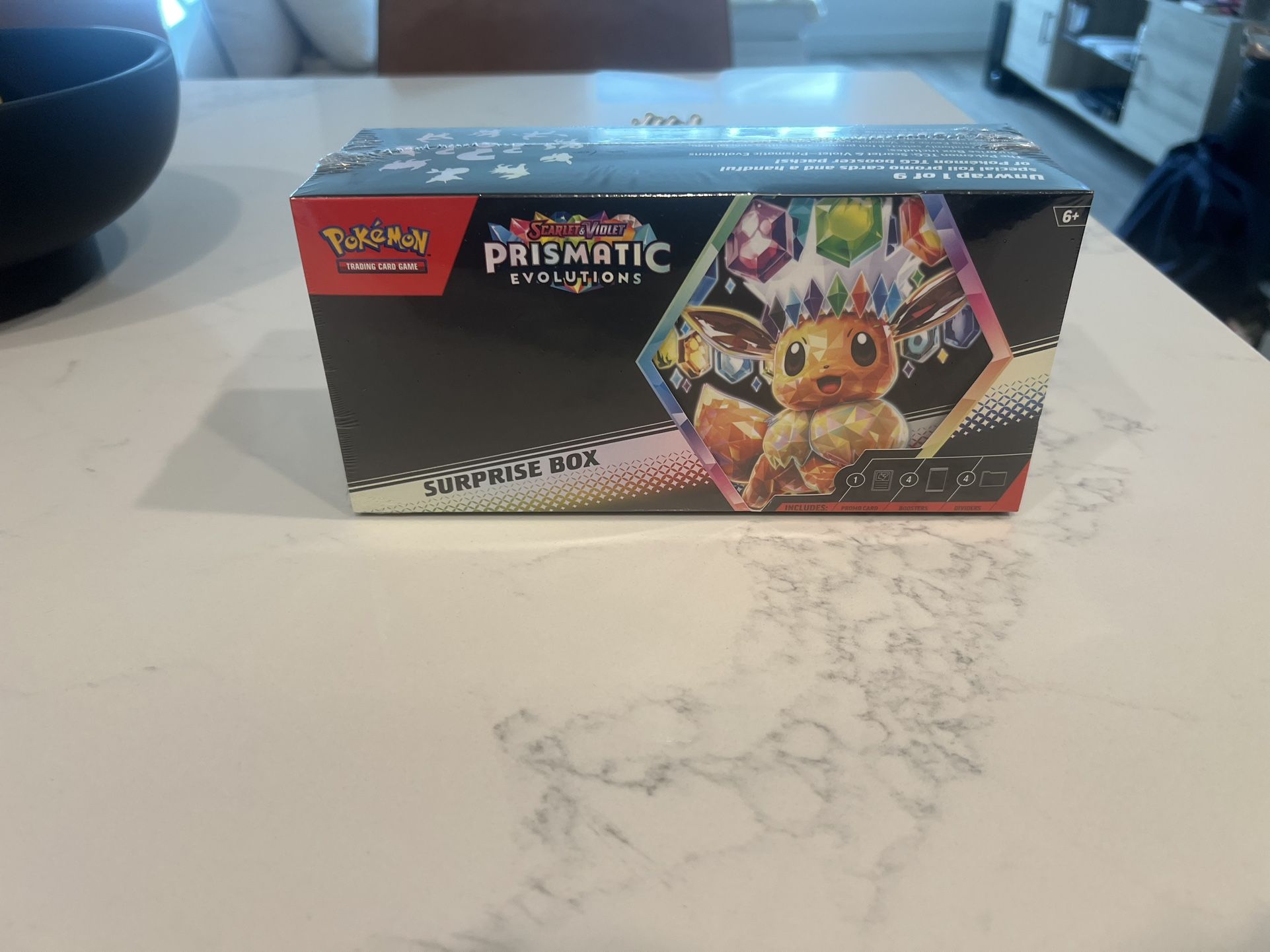 Prismatic Evolutions Surprise Box
