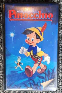 Walt Disney's Pinocchio VHS Tape
