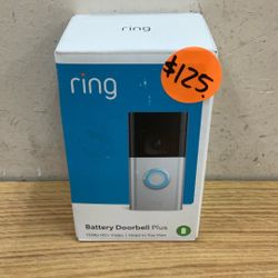 RING BATTERY DOORBELL PLUS 1536p HD+VIDEO | HEAD-TO-TOE VIEW.