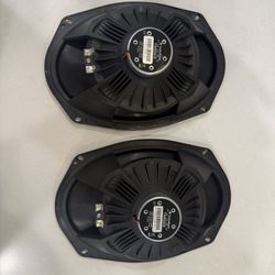 Rockford Fosgate TMS 69 Saddlebag Motorcycle Lid Speakers