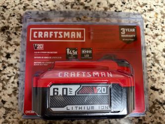 CRAFTSMAN Battery 6.0AH