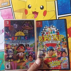 Nintendo Switch Videogames Ryans Road Trip/Ryan Rescue Squad 