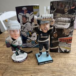 Anaheim Ducks Legacy bobbleheads