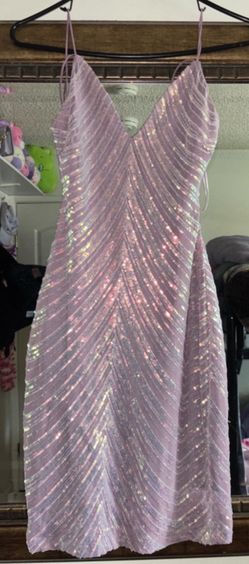 Lovely Day Lilac Colored Dress