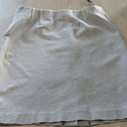 Women's Black And Grey Skirt