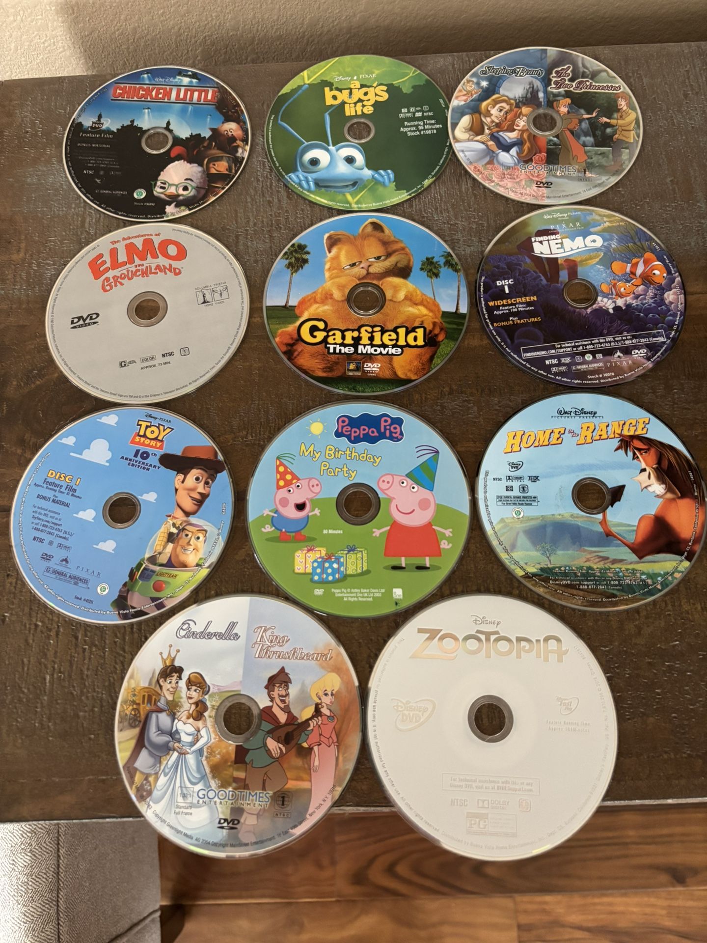 22 DVDs/11 Children’s And 11 Old Time Shows