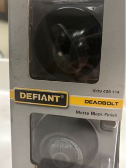 Deadbolt door lock