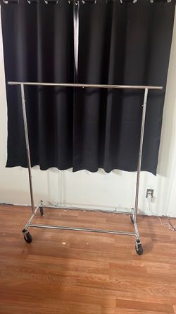 Metal clothing rack
