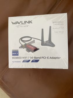 Wavlink Wifi 7 BE8800 PCIe WiFi Card. New
