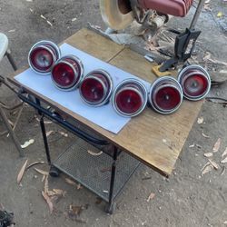 65 Impala Rear Brake Lights-lenses