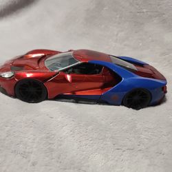 Ford GT Spider-man Jada Toys 2017 Die-cast Toy Car