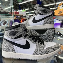 Air Jordan 1 Retro High White Cement