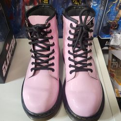 DR MARTENS Air Wair Pink Boots  Kids Size 2