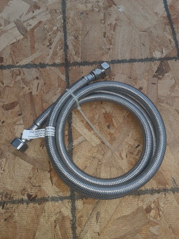 Supply Line, Braided Stainless .PRICE REDUCED