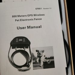 Gps Wireless Electronic Pet Fencing System