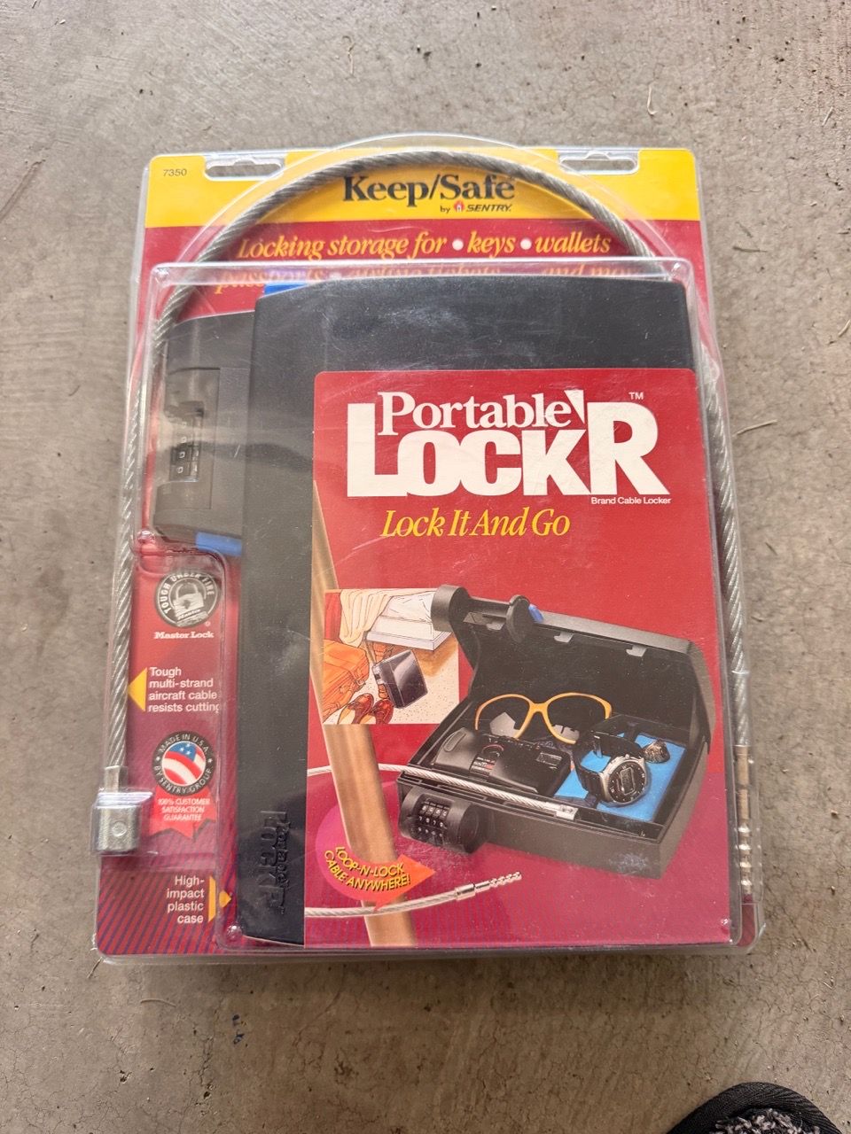 Sentry Screen Brand New Sentry Keep/Safe Portable LockR Cable Locker for Sale in ...