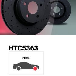 New Front Brake Rotor Hawk Talon  Honda Civic Si