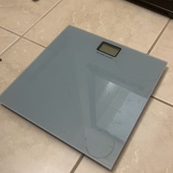 Glass Bathroom Scale 