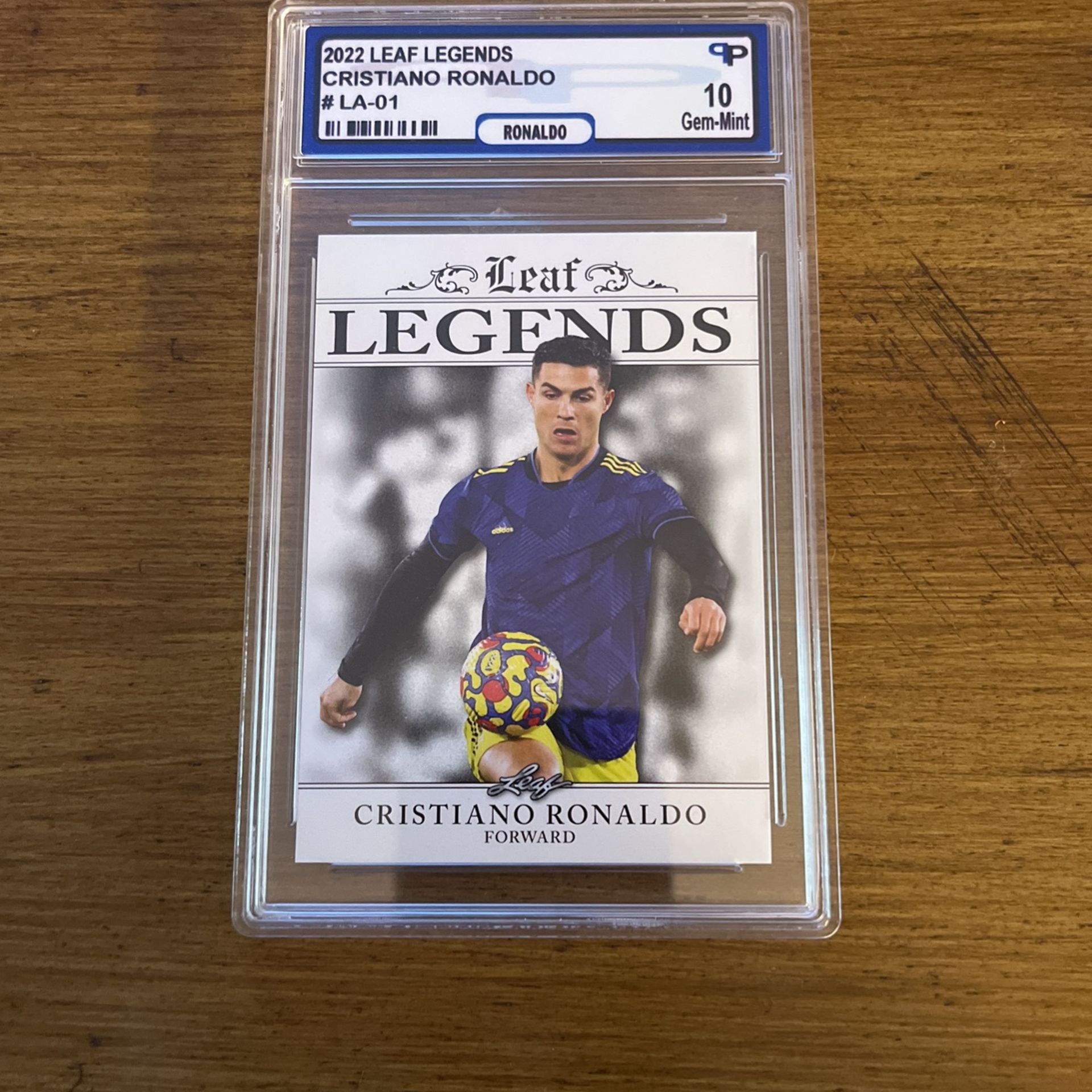 2022 Leaf Legends Cristiano Ronaldo