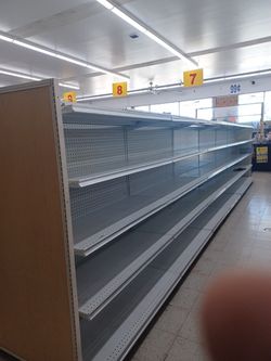 Store line shelves