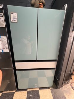 Samsung Bespoke Refrigerator in Blue and White ☀️