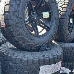 WHEELS VROCK 17x9 TOYOTA CHEVY 6x5.5