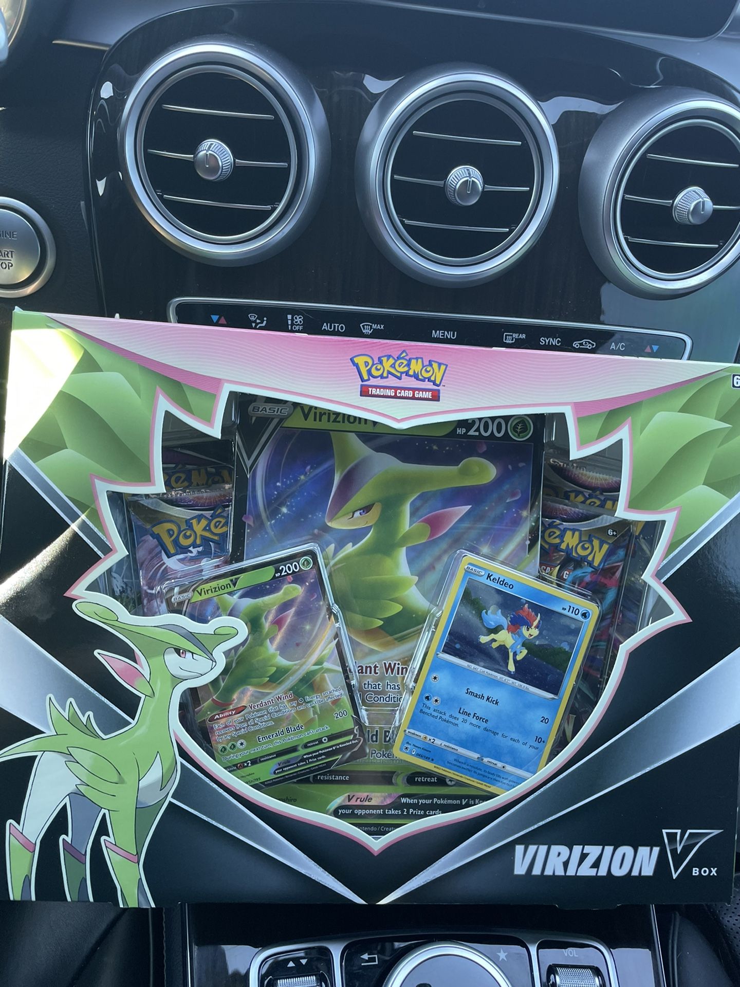 Pokemon Trading Card Game ( Virizon V Box )