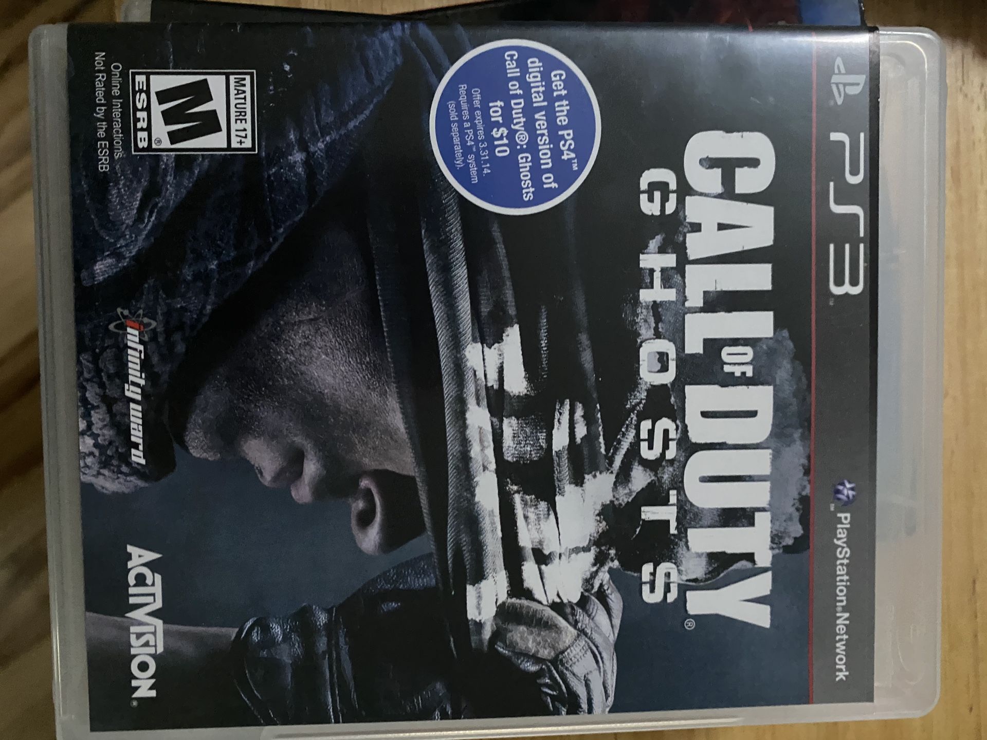 Call of duty ghosts ps3