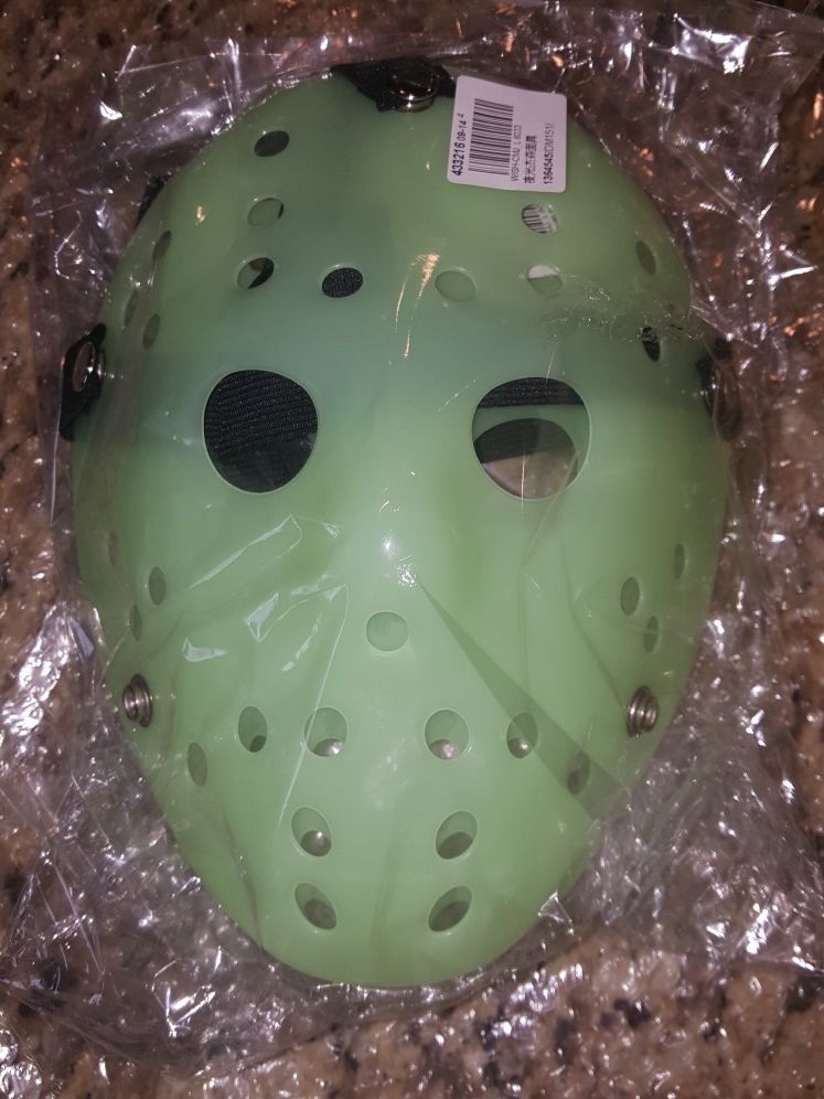 Glow in the dark Jason Masks