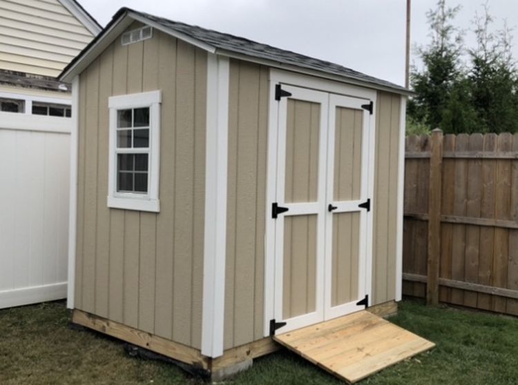 Sheds Build Onsite (6x8)