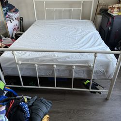 Bed Frame And Mattress $250