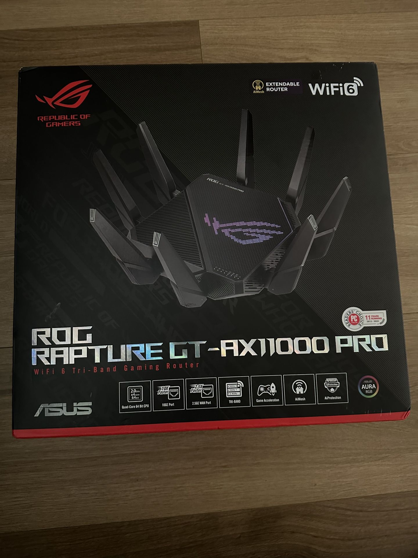 ASUS ROG Rapture GT-AX11000 Pro