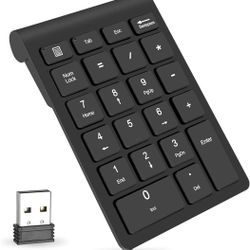 Wireless Numeric Keypad, Number Pad