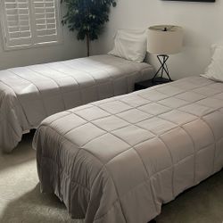 Twin beds