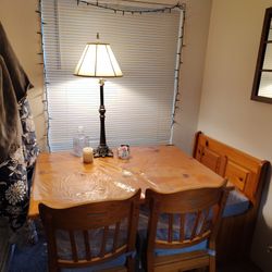 Farmhouse Pinewood Dining Room Set- Hand Crafted 