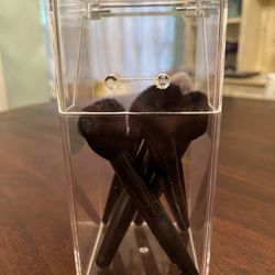 6 e.l.f. Makeup Brushes & Acrylic Case