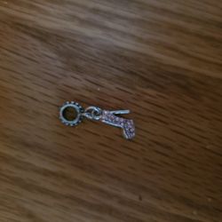 Pink High Heel Charm