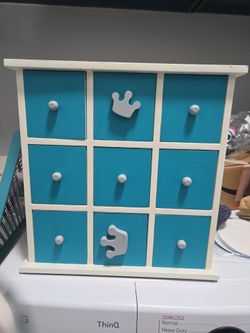 Jewelry Box and Earrings Holder