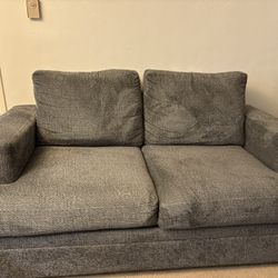 70” Charcoal Grey Couch 