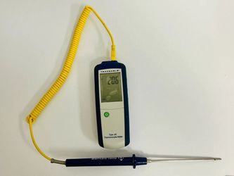 Digi-Sense 20250-01 Thermocouple Thermometer, Type K/J With Probe