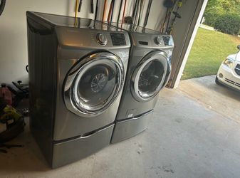 Washer and dryer