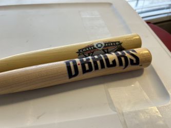 Set Of Two Souvenir, Mini Baseball Bats – Arizona Diamondbacks