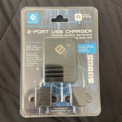 EZ Collection Intelligent Charging System 2-Port USB Charge 