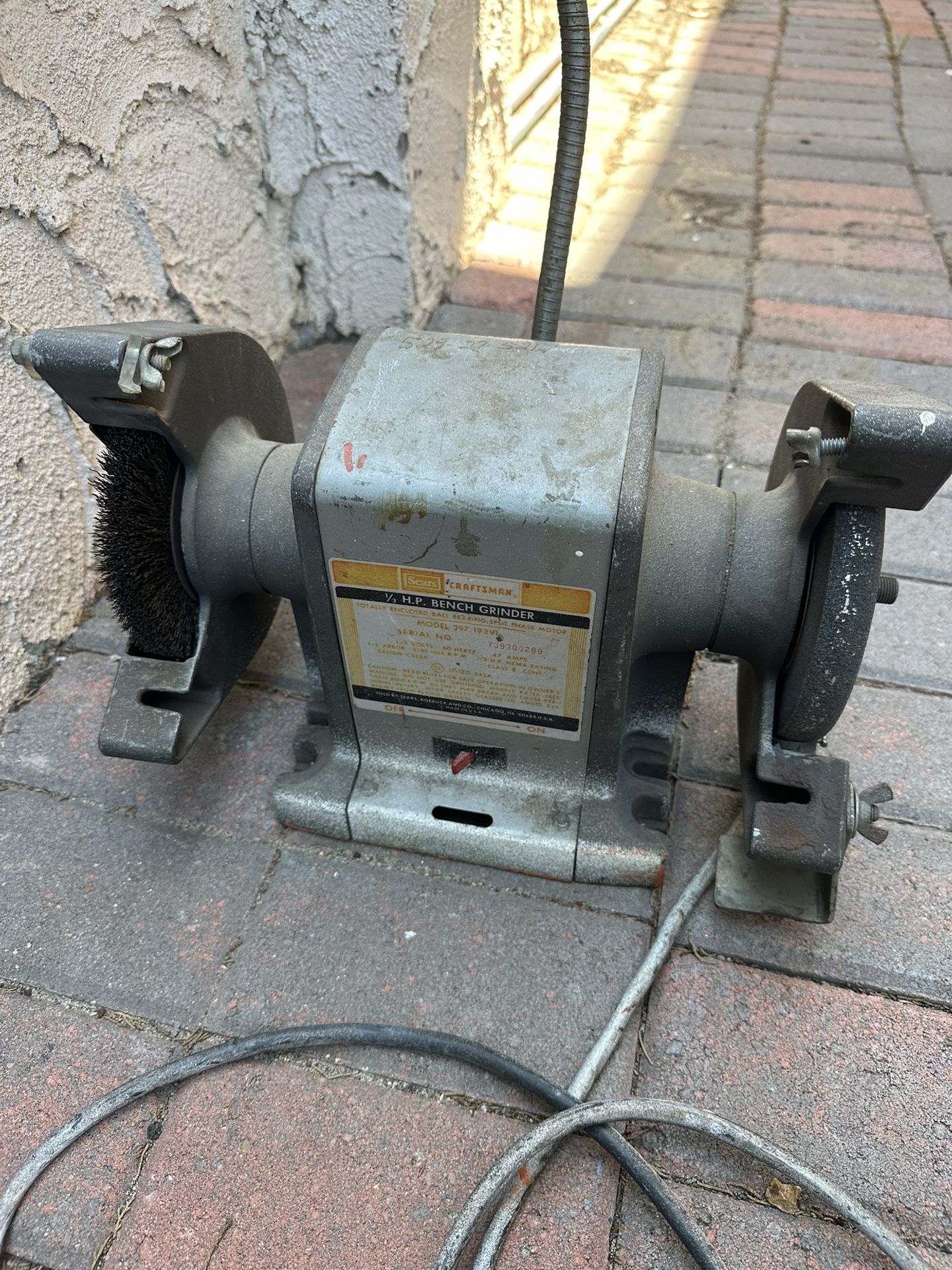 Craftsman Bench Grinder